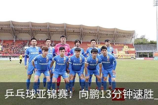 乒乓球亚锦赛：向鹏13分钟速胜 携手李天阳晋级男单64强
