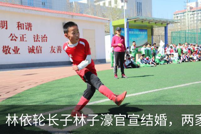 林依轮长子林子濠官宣结婚，两家人合照曝光，小儿子罕见露面颜值吸睛