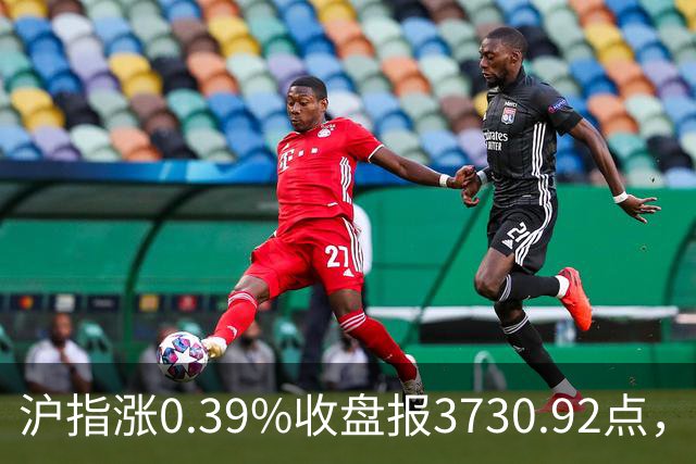 沪指涨0.39%收盘报3730.92点，成交额1.44万亿，地面兵装行业领涨